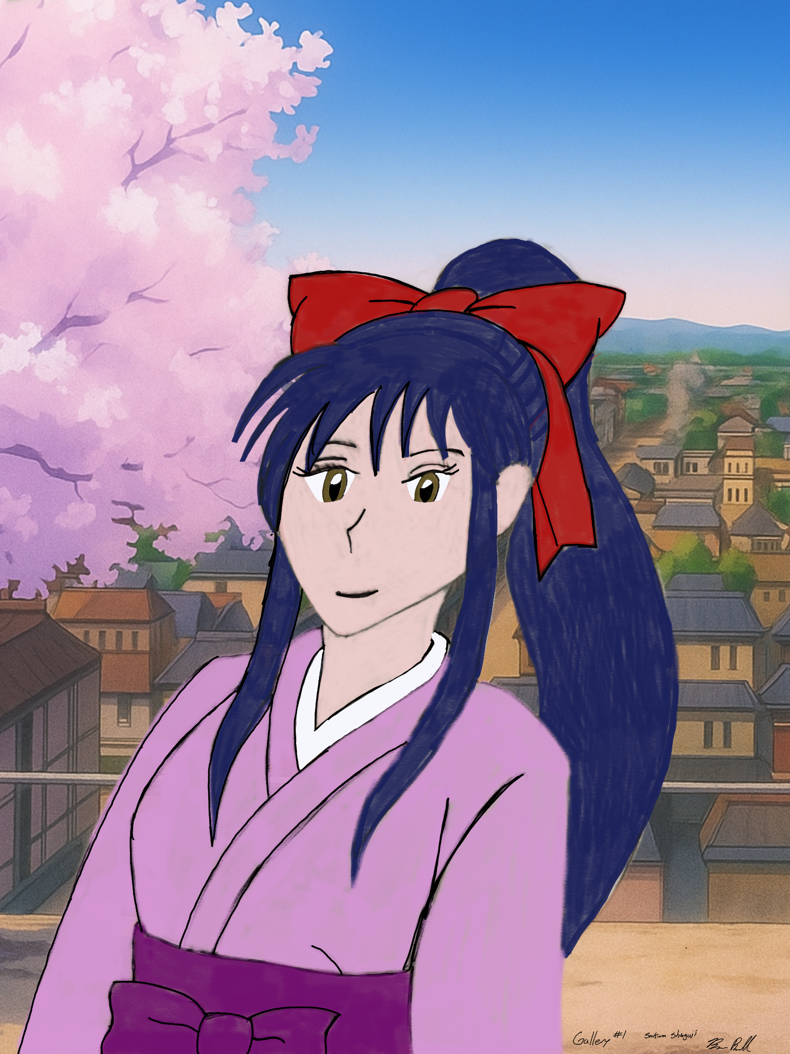 Portait of Sakura Shinguji